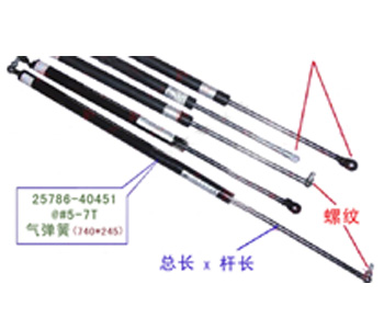 合力叉车配件_气弹簧_武汉中明工业设备